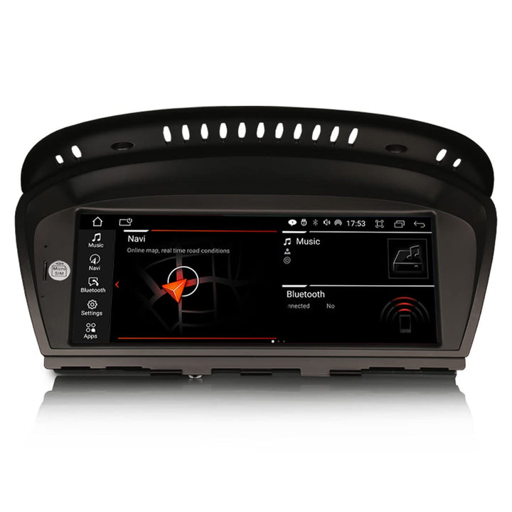 8,8 Zoll 8-Kern 4GB RAM+64GB ROM Android 14 Autoradio für BMW 3er E90 E91 E92 E93 5er E60 E61 6er E6