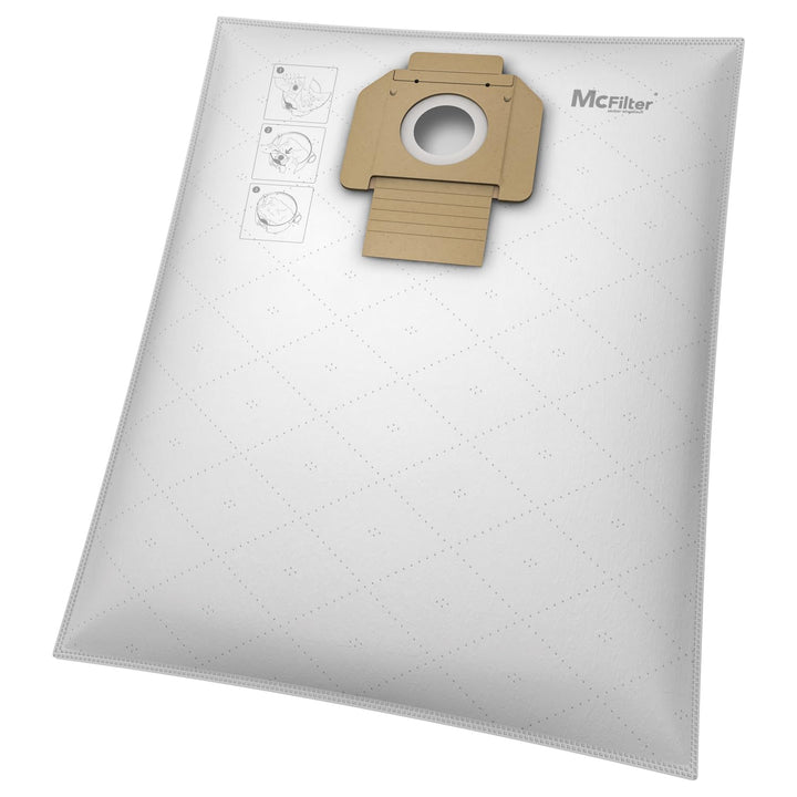 McFilter I 20 Staubsaugerbeutel Vlies geeignet für Bosch Staubsauger GAS20 L SFC, GAS15 L, GAS1200 L
