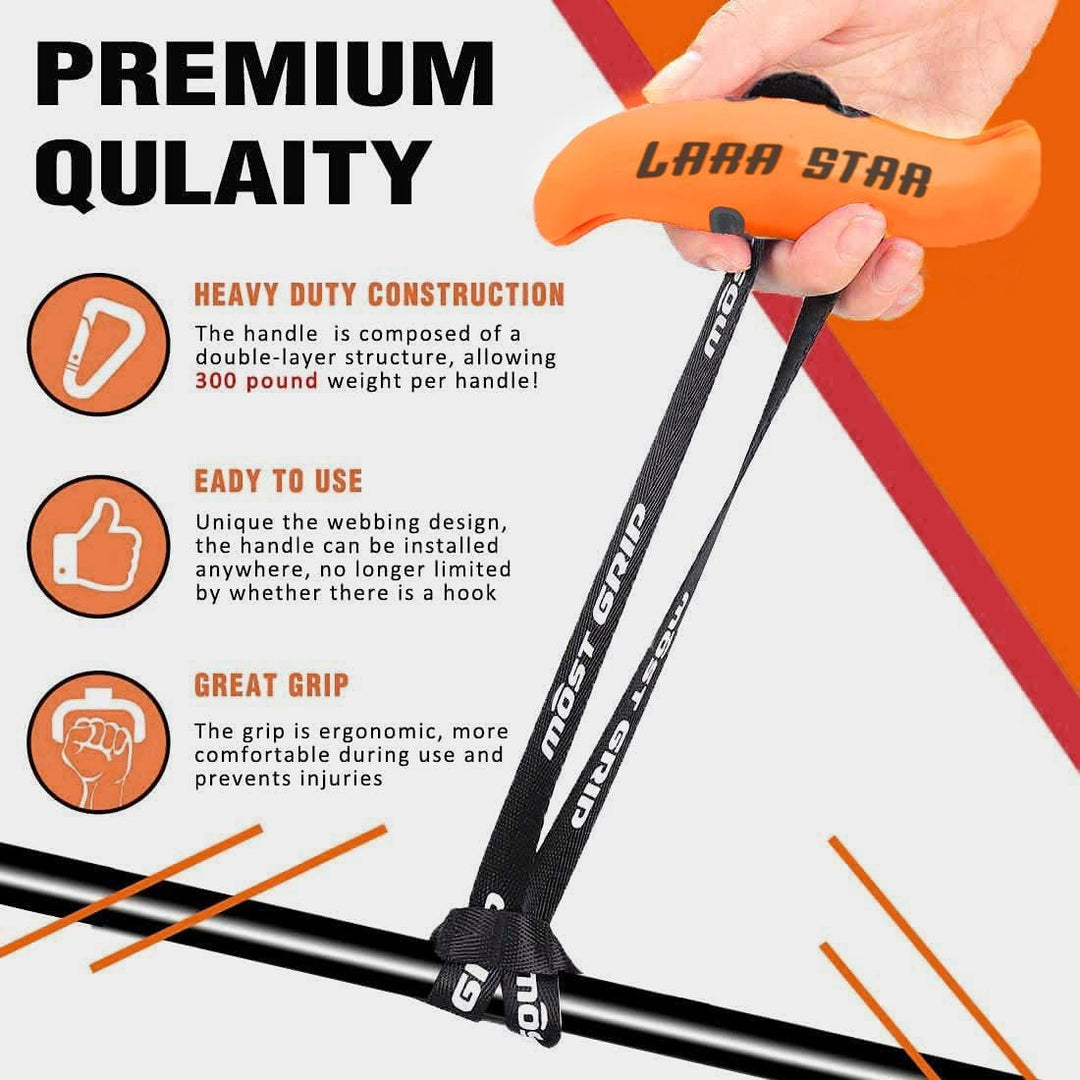 Klimmzuggriffe Griffe Fitnessgurt Heavy Duty Kabel Maschine Griffe Training Grip Strength Sling Trai