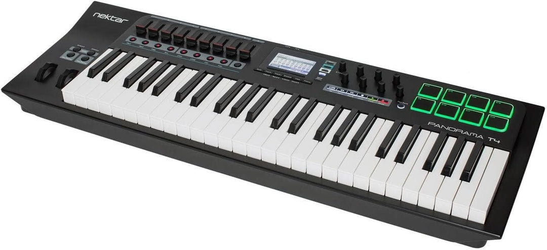 Panorama T4 USB MIDI Keyboard with Nektar DAW Integration and Nektarine PlugIn Control