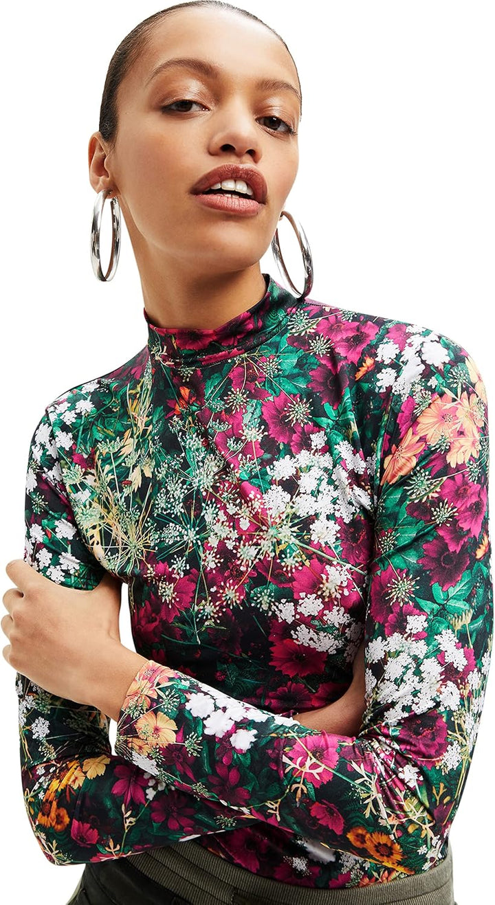 Desigual Damen Body Blouse XS Material Finishes, XS Material Finishes