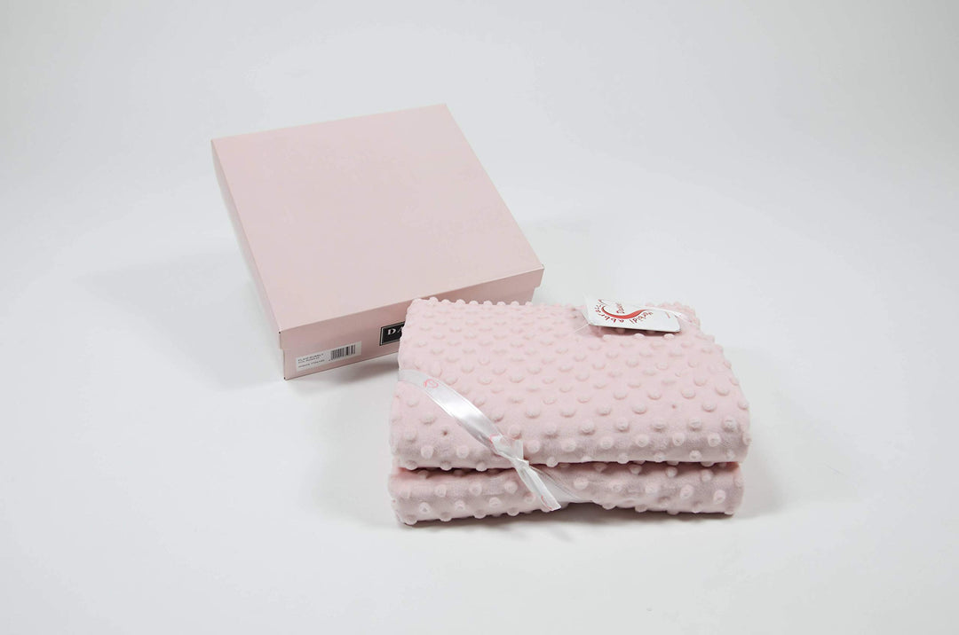 Daunex Kuscheldecke Bubbly Farbe Rosa 110 x 140 cm