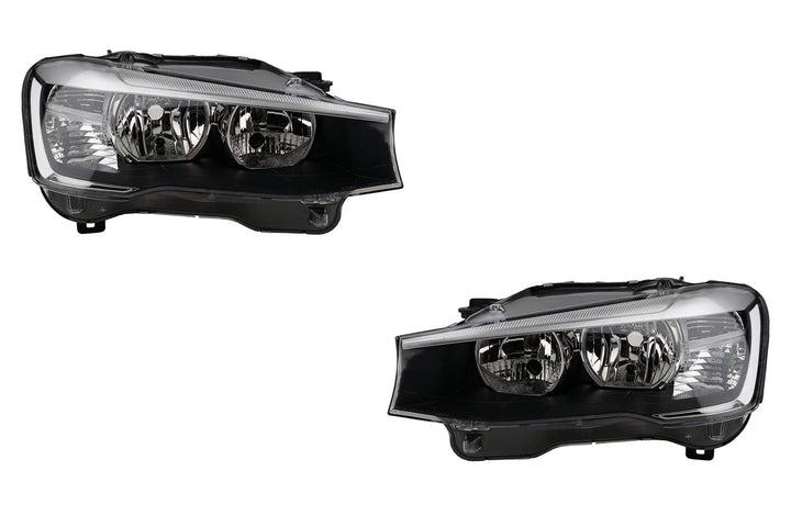 Johns, Scheinwerfer Satz passend für BMW X3 Scheinwerfer F25 04/14- H7/H7 Set links & rechts