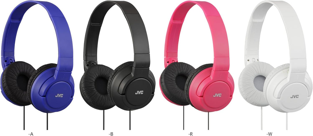 JVC HA-S180-B-E Extraleichter On-Ear Kopfhörer schwarz schwarz HA-S180-B-E, schwarz HA-S180-B-E