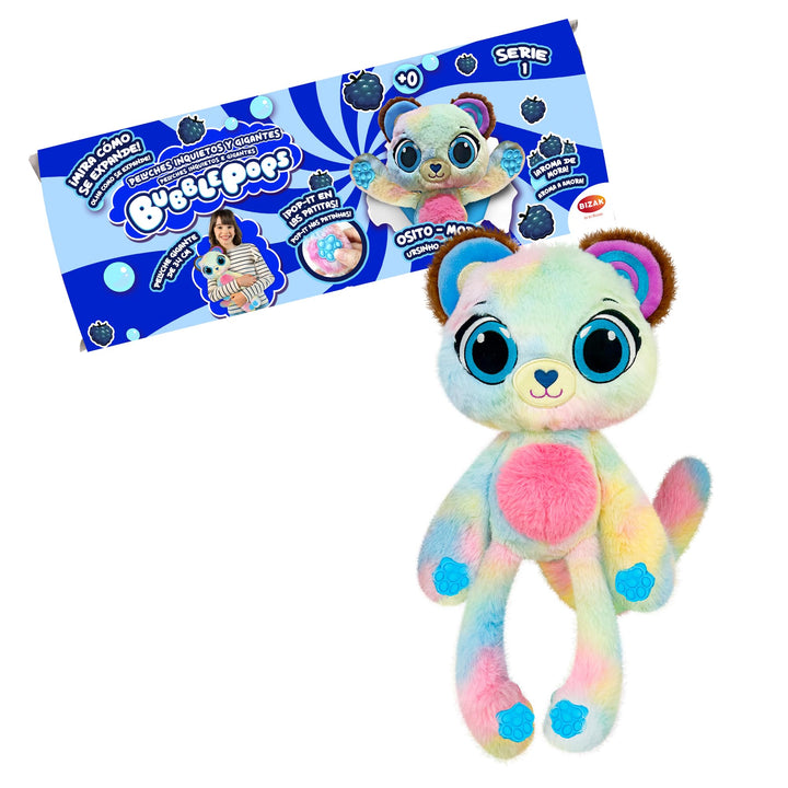 Bizak Bubble Pops, magische Plüschtiere, die ihre Grösse x 5 vergrössern, aufregender Prozess und de
