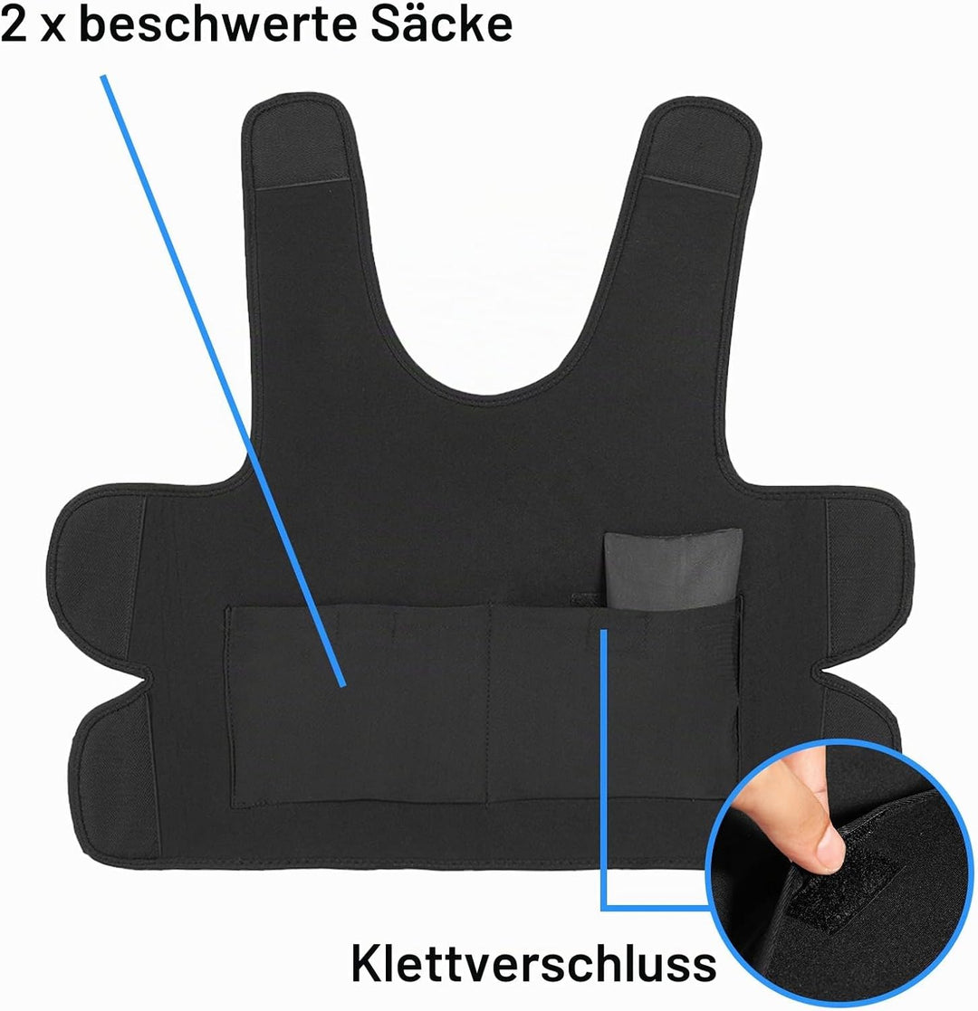 Gewichtsweste Kinder &amp; Kompressionsweste | Weighted Vest als ADHS &amp; Autismus Hilfsmittel | Sensorik