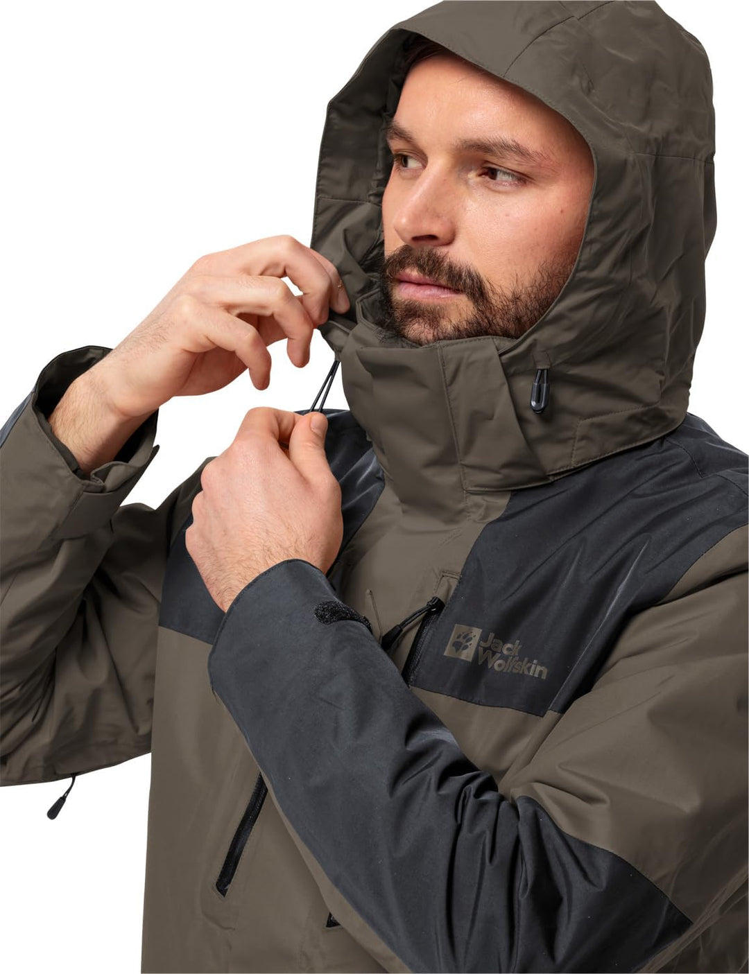 Jack Wolfskin Herren Jasper 3in1 Jkt M Jacket, cold coffee