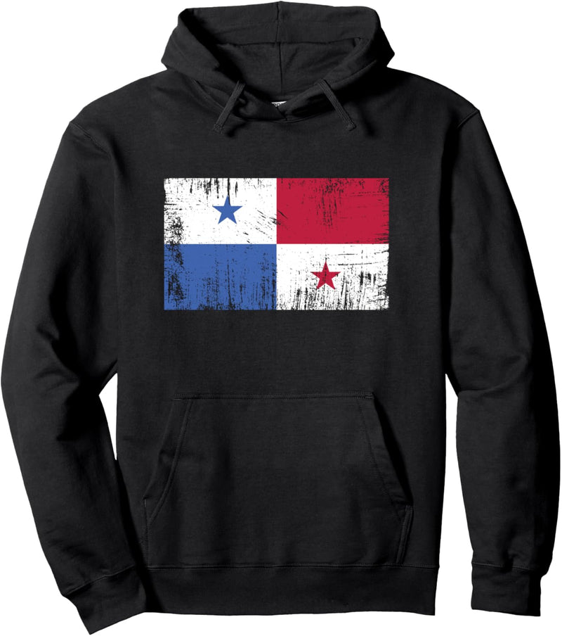 Panama Fahne Panamaische Flagge Geschenk Fussball-Fan Sport Pullover Hoodie