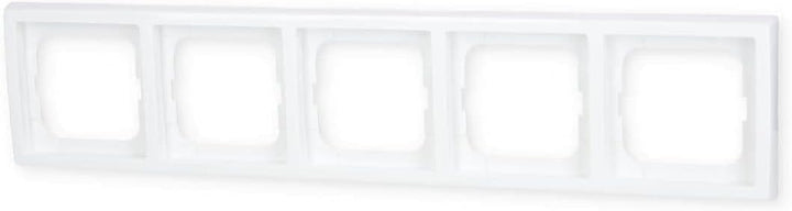 Busch-Jaeger BUSC 1725-184 5fach Rahmen 5-Fach, Weiss