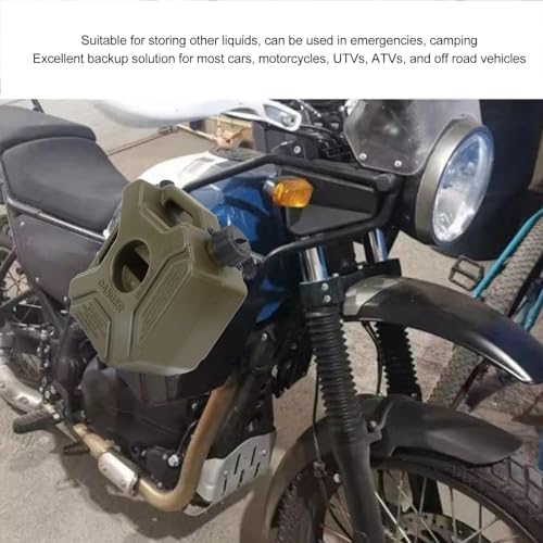 ÖL-Benzin-Vorratsdosen, ABS, 3 L, 0,75 Gallonen, Gaskanister, Kraftstofftank, Notfall-Backup-Tank, G