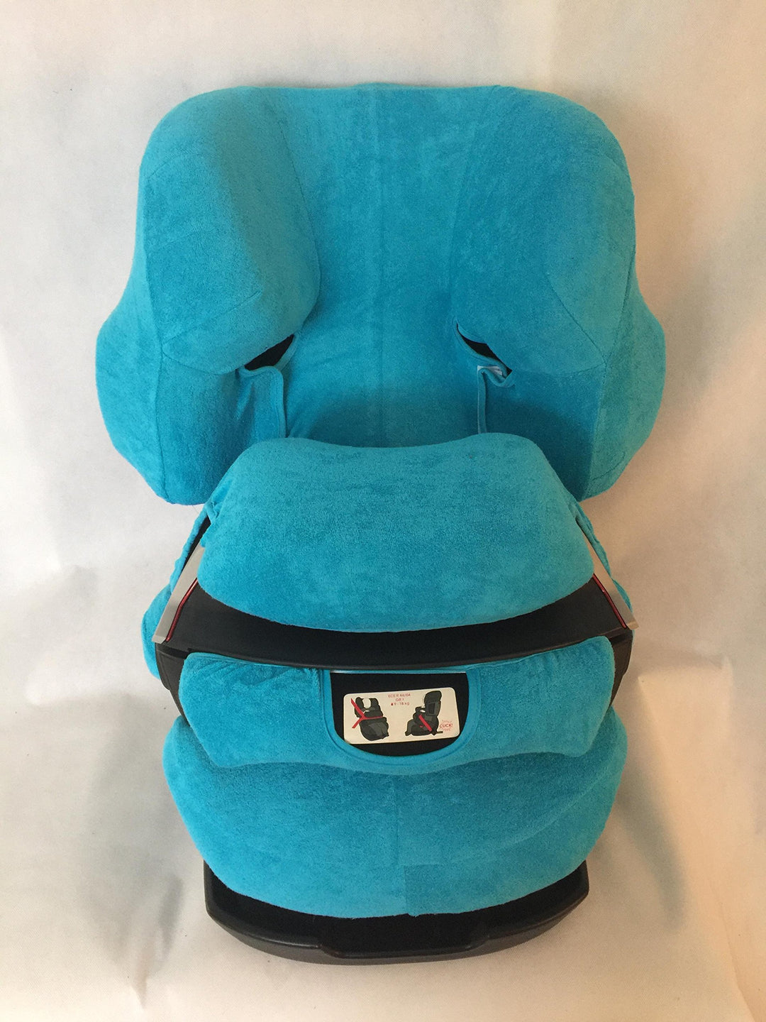 Sommerbezug Schonbezug für Cybex Pallas und Pallas 2-Fix Frottee 100% Baumwolle türkis + Wechselbezu