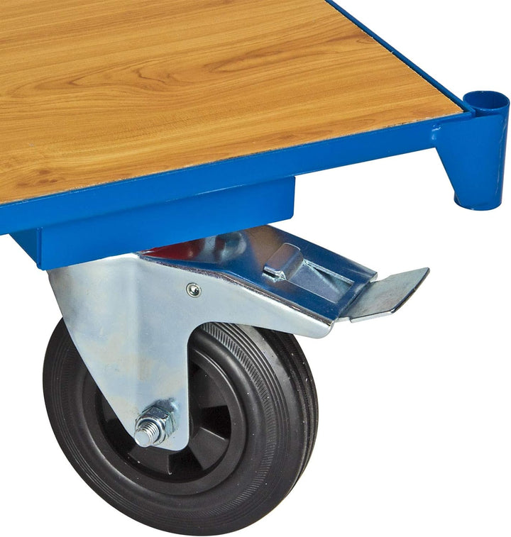 ADB Transportwagen L740xB500 mm Plattenwagen Ladefläche Handwagen Transportkarre Magazinwagen, L740x
