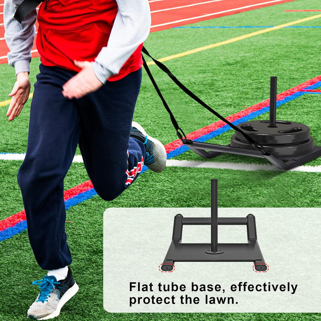 Kipika Gewichtsschlitten für Workout und Fitness Krafttraining - Für athletische Übungen, Geschwindi