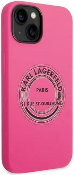 Karl Lagerfeld KLHCP14MSRSGRCF Hülle für iPhone 14 Plus 6,7" hardcase rosa/pink