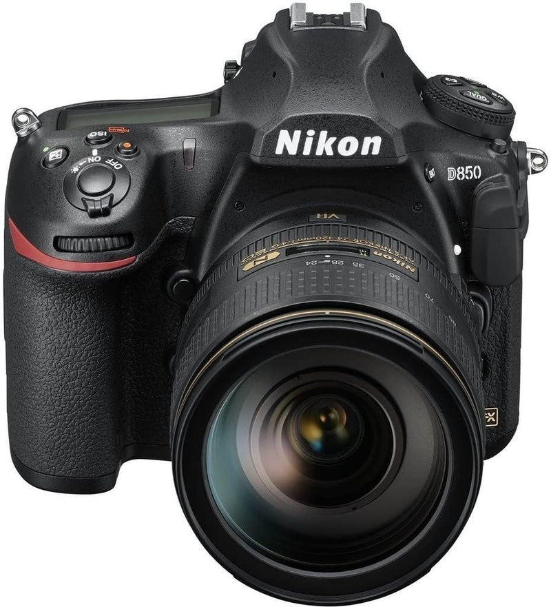 Nikon D850 Vollformat Digital SLR Kamera mit AF-S 24-120mm 1:4G ED VR (45,4 MP, 4K UHD Video incl. Z