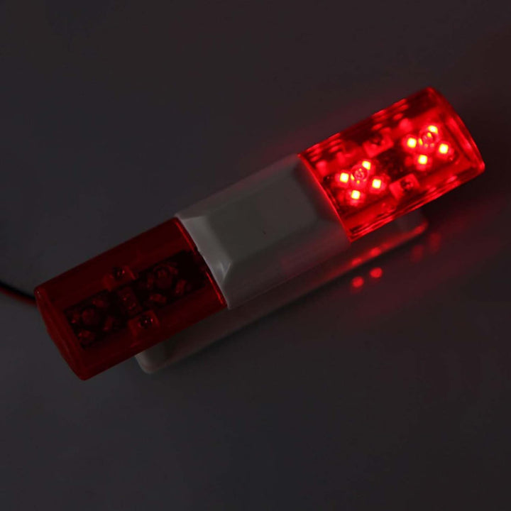 KEEDA RC Modell LED Polizei Nacht Blitzlicht Lampe Alarming Licht für 1/10 1/8 RC HSP Kyosho Traxxas