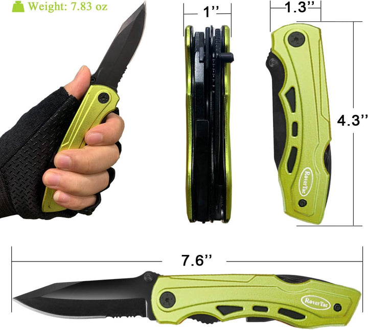 RoverTac Tasche Multitool Messer für Männer Geschenke, Geschenke für Männer Ihn Ehemann Freund, Männ