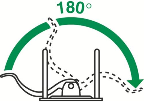 LEITZ Qualitäts-Ordner 180° Active Solid, A4, Schmal, Abgerundeter Rücken, 6,5 cm breit, Gummibandve