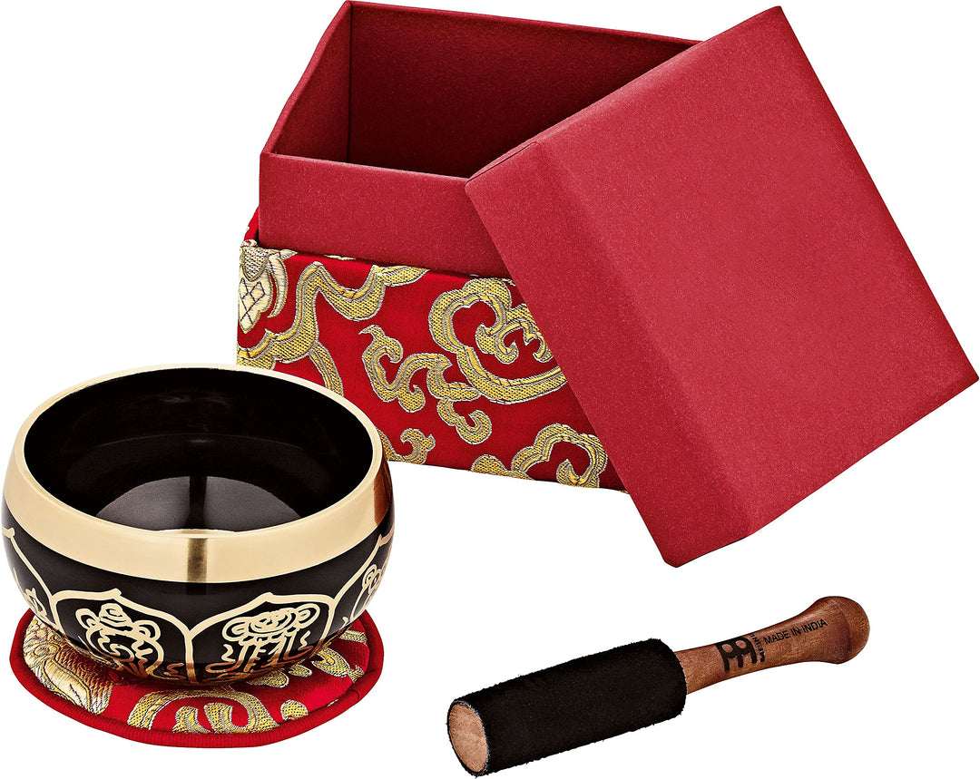 Sonic Energy Ornamental Singing Bowl – Geschenke Set, 300g Klangschale – Meditation, Deko, Yoga – in