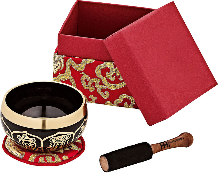 Sonic Energy Ornamental Singing Bowl – Geschenke Set, 300g Klangschale – Meditation, Deko, Yoga – in