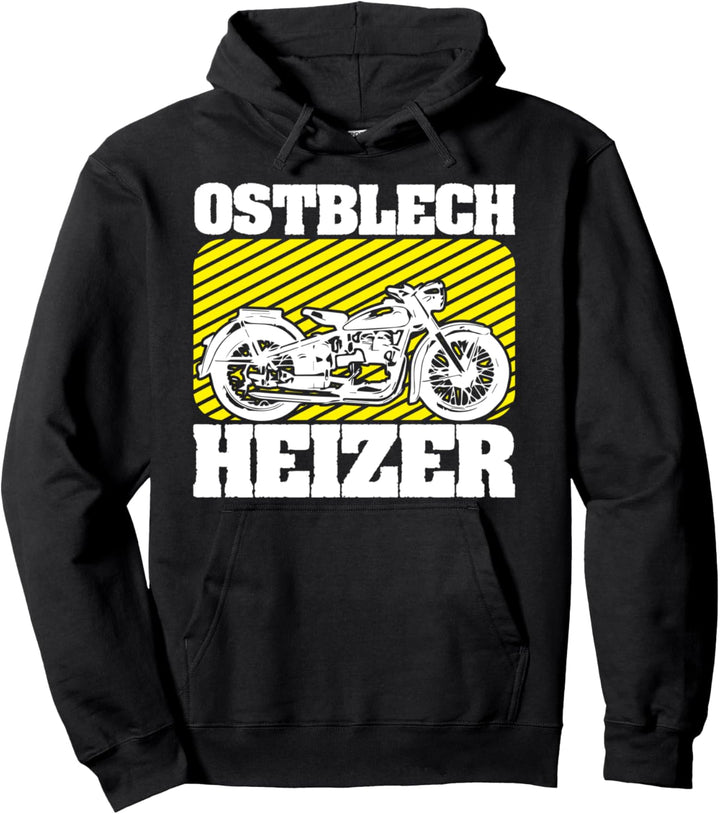 Ostblech Moped Simson Awo Pullover Hoodie