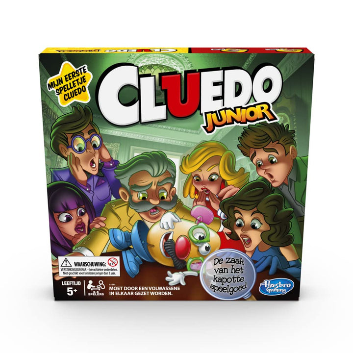 Hasbro Gaming Cluedo Junior Brettspiel für Kinder (Sprache Niederländisch)