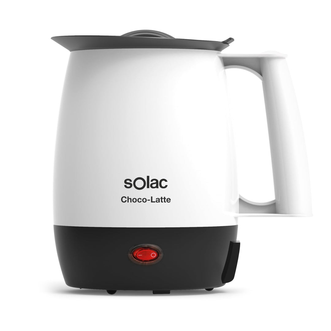 Solac MH9100 Choco-Latte Milch erwärmen, Kunststoff, weiss
