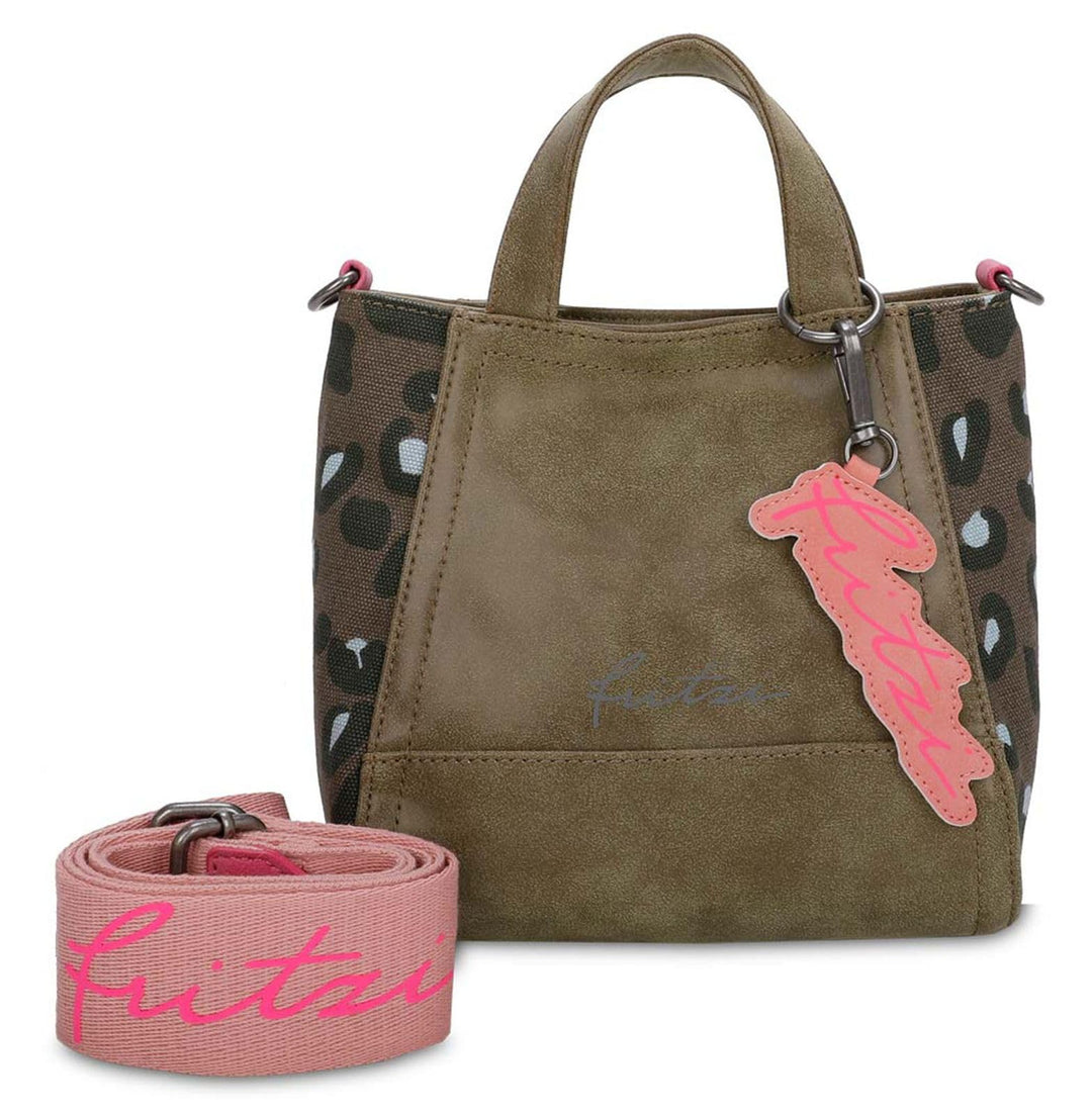 Fritzi aus Preussen Damen Joy02 Vintage Mix Jungle Umhängetasche