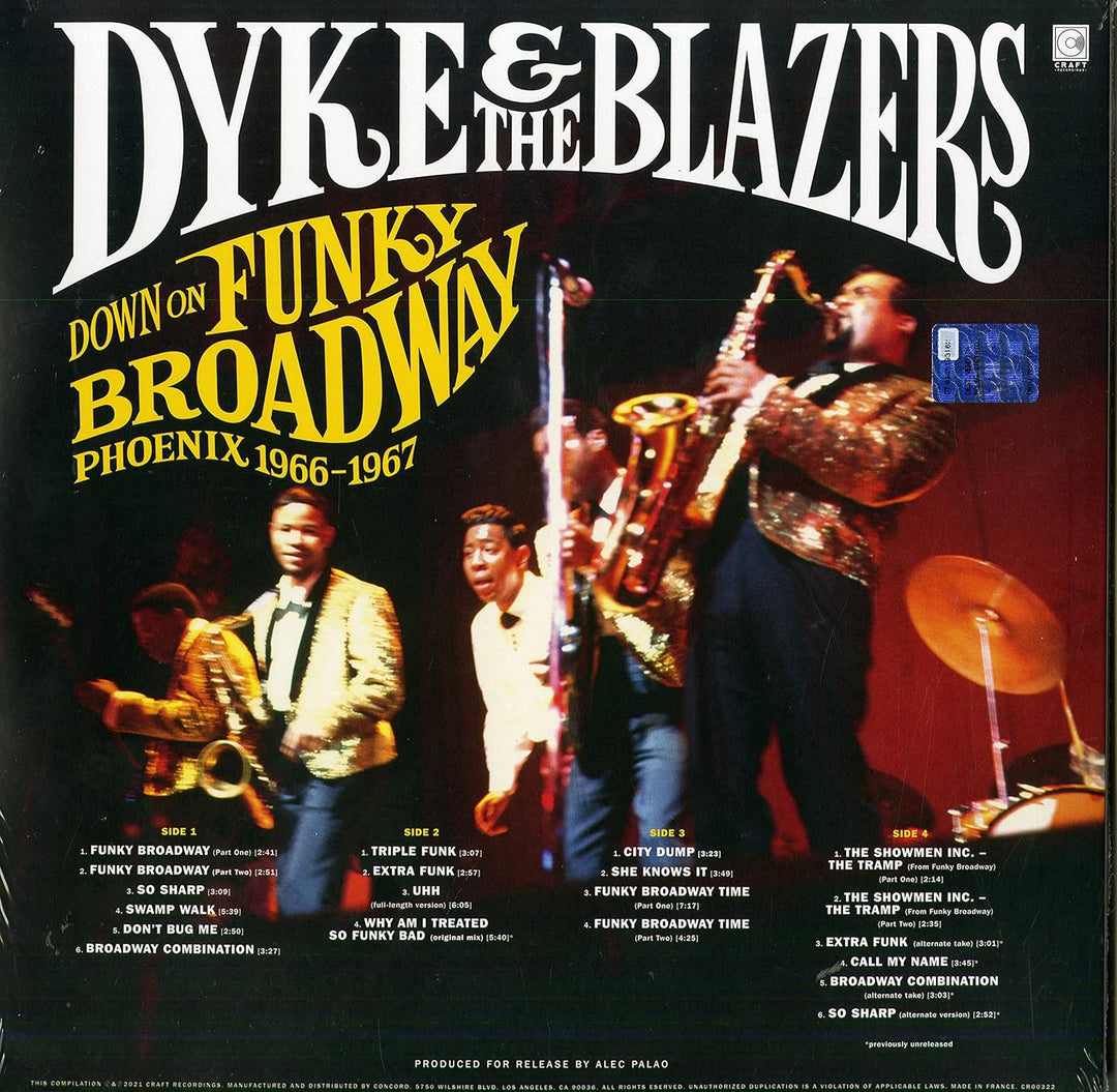 Down on Funky Broadway: Phoenix (1966-1967), Vinyl