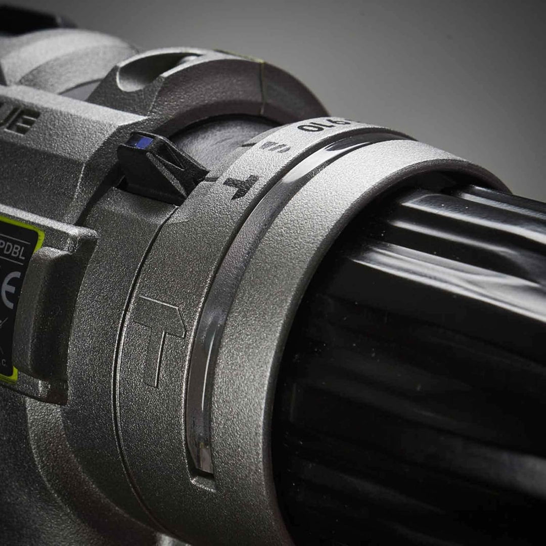 RYOBI 18 V ONE+ Brushless Akku-Schlagbohrschrauber R18PDBL-252S (2-Gang, max. Drehmoment 60 Nm, e-to