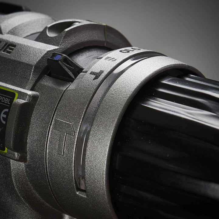 RYOBI 18 V ONE+ Brushless Akku-Schlagbohrschrauber R18PDBL-252S (2-Gang, max. Drehmoment 60 Nm, e-to