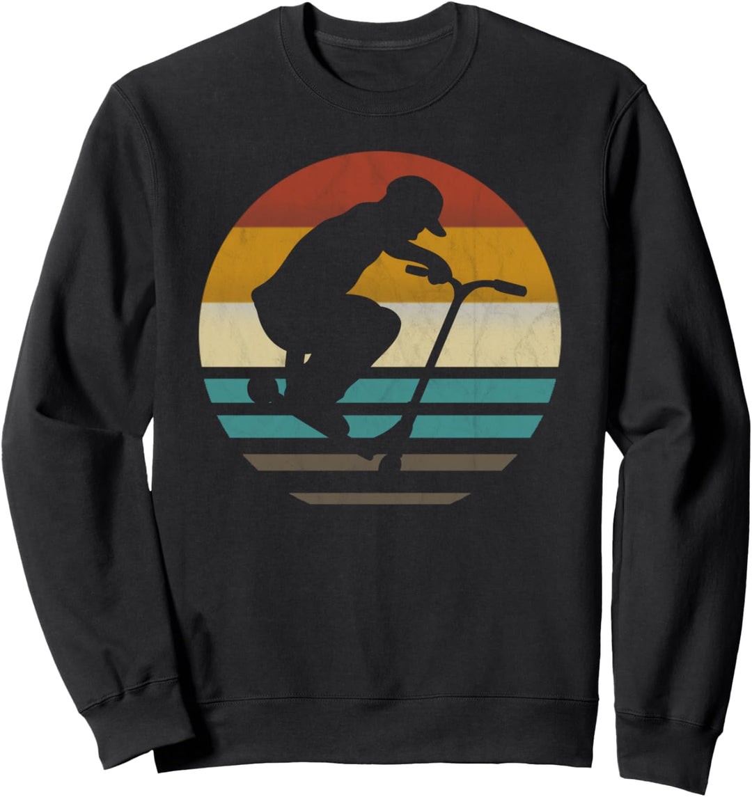 Stunt-Scooter Stunt-Scooter Tretroller retro vintage Sweatshirt