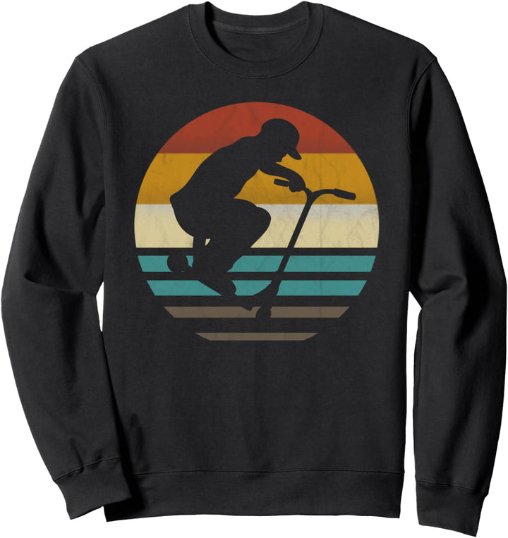 Stunt-Scooter Stunt-Scooter Tretroller retro vintage Sweatshirt