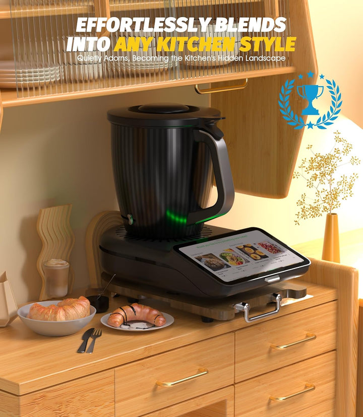 NEWZEROL Gleitbrett Kompatibel mit Thermomix TM7, Praktisches Thermomix TM7 Gleitbrett Zubehör mit R