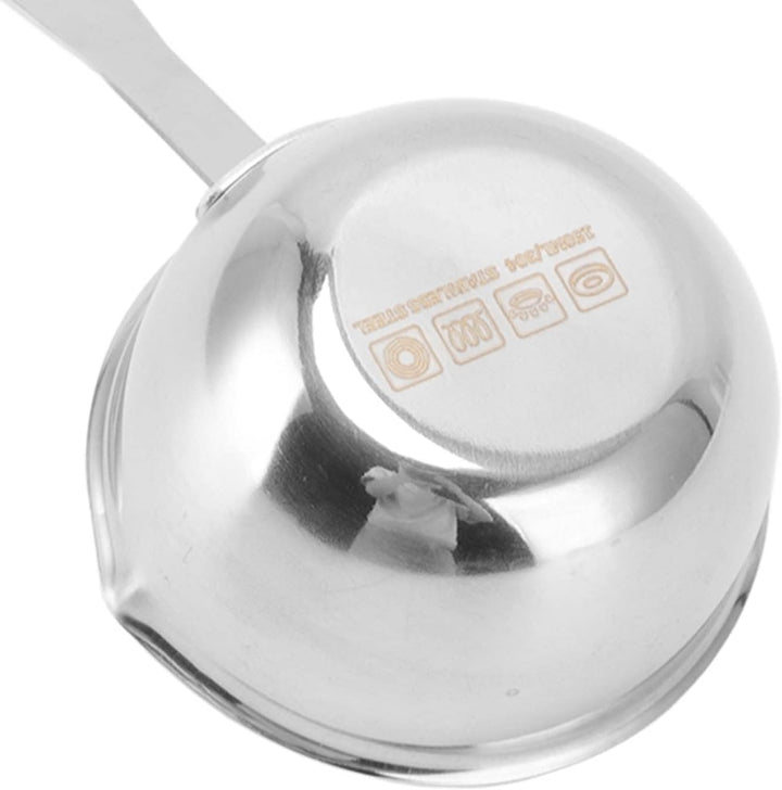 Butterwärmer, Induktions-Unterhitze, gleichmässiger Edelstahl, doppelter Ausguss, Milchtopf, rostfre