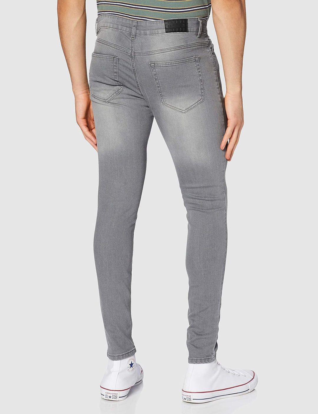 Enzo Herren Jeans Ez326 32W / 32L Grau, 32W / 32L Grau