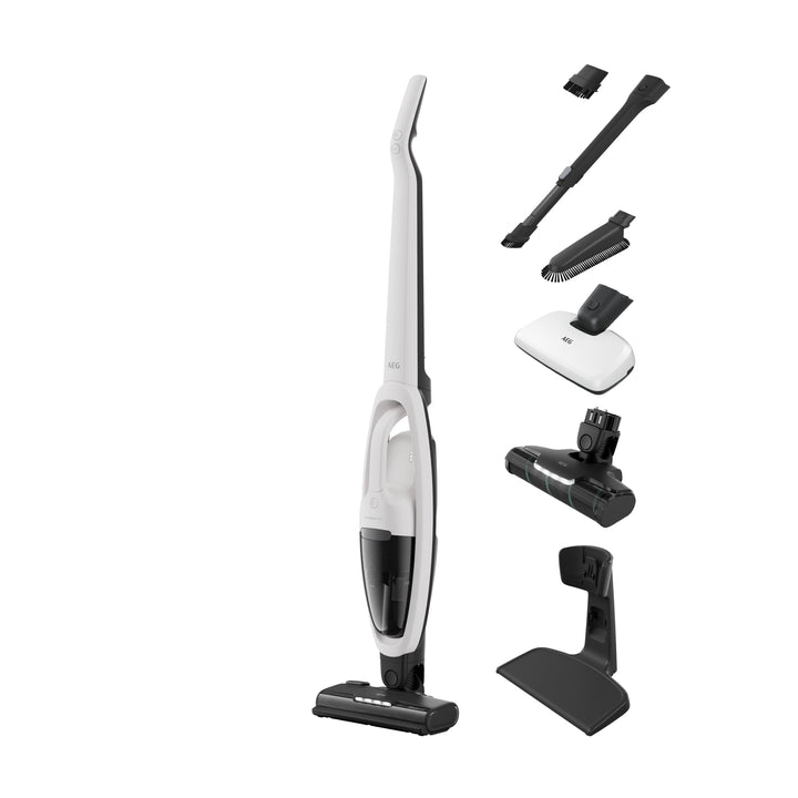 AEG HYGIENIC 5000 Cordless Cleaner 2in1 Akku-Staubsauger kabellos/Akku-Laufzeit: bis zu 50 Min. / Fa