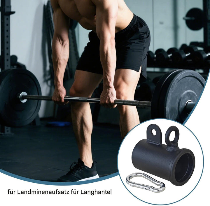 Generisch Hantelstangen-Zubehör - Langhantel Hülsen Adapter | Fitnessgerät Sportausrüstung für Männe
