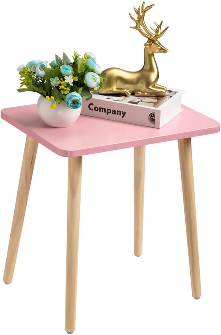 FORAOFUR Beistelltisch, Kleiner Beistelltisch, Akzenttisch für Wohnzimmer, Schlafzimmer, Balkon, Bür