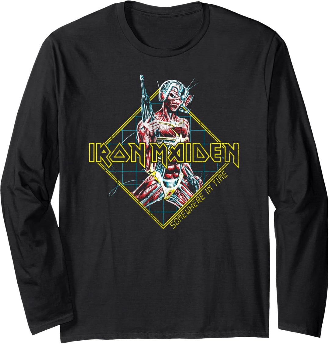 Iron Maiden - Somewhere In Time Diamond Langarmshirt