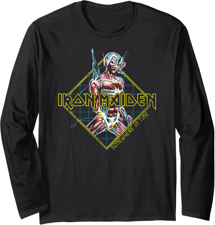 Iron Maiden - Somewhere In Time Diamond Langarmshirt
