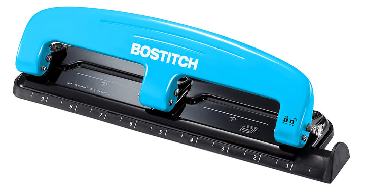 PaperPro Compact 3-Loch-Heftgerät Small (1-24) blau, blau