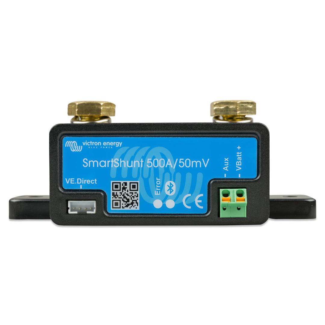 Victron Energy SmartShunt 500 Amp Batteriewächter (Bluetooth) 500A, 500A