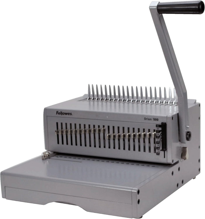 Fellowes Orion 500 Plastikbindegerät mit Dokument-Messfunktion Stanzleistung: 30 Blatt/Bindeleistung