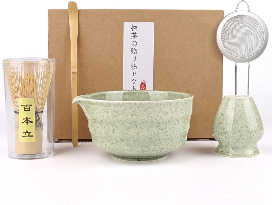 5 Stück Matcha Set, Matcha Whisk Set, Matcha Tea Set, Stylisches Matchas Set Mit Matcha Besen, Match
