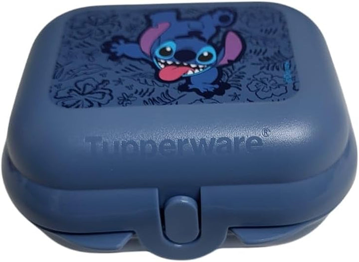 Tupperware To Go Mini-Twin Grösse 1 kleine Brotdose Minitwin Lunchbox Twin Schule Kindergarten blau