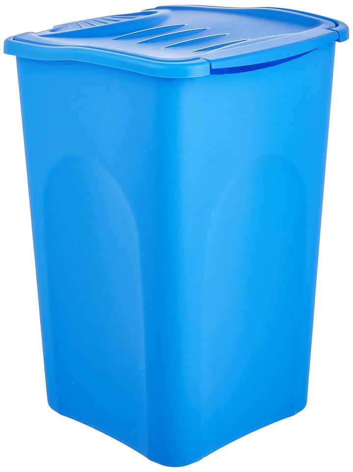 Stefanplast BEGREEN Abfalleimer, 50 l, Capri blau, Blau
