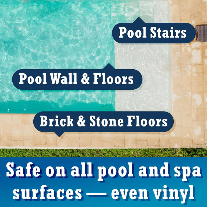 Blue Torrent AC 88072 Brush Around 360-Degree for Swimming Pools, 12" 12-Inches Gelb, 12-Inches Gelb