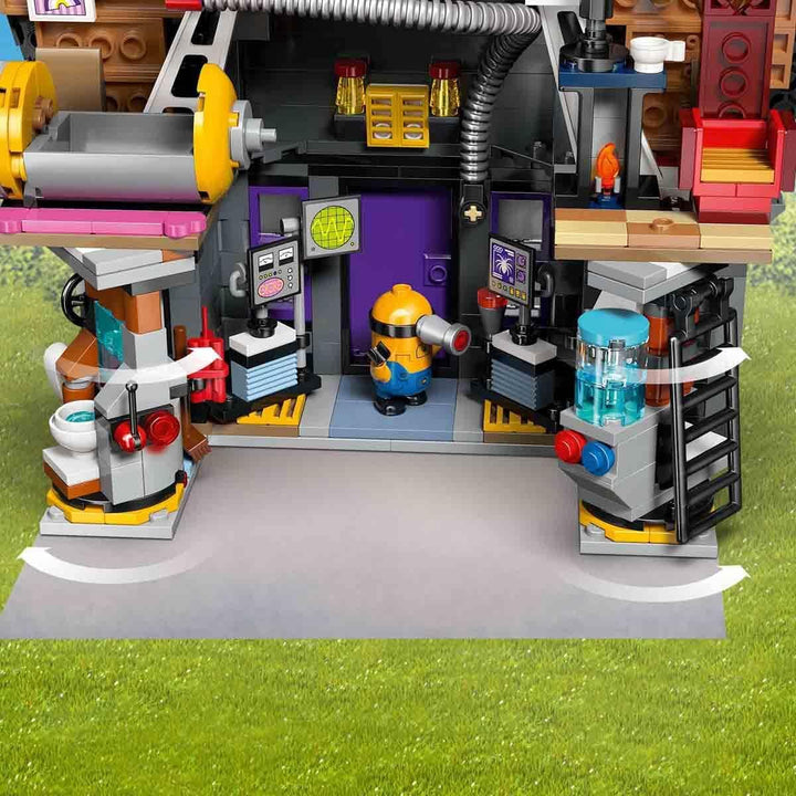 LEGO Ich – Einfach unverbesserlich 4 Familienvilla von Gru und den Minions, Film-Spielset zu Ich – E