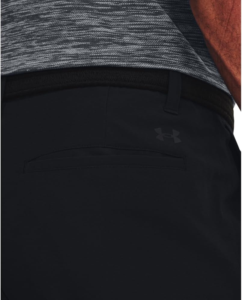 Under Armour Herren Tech 4-Wege-Stretch Feuchtigkeit Wicking Golfhose 36W / 32L Schwarz, 36W / 32L S